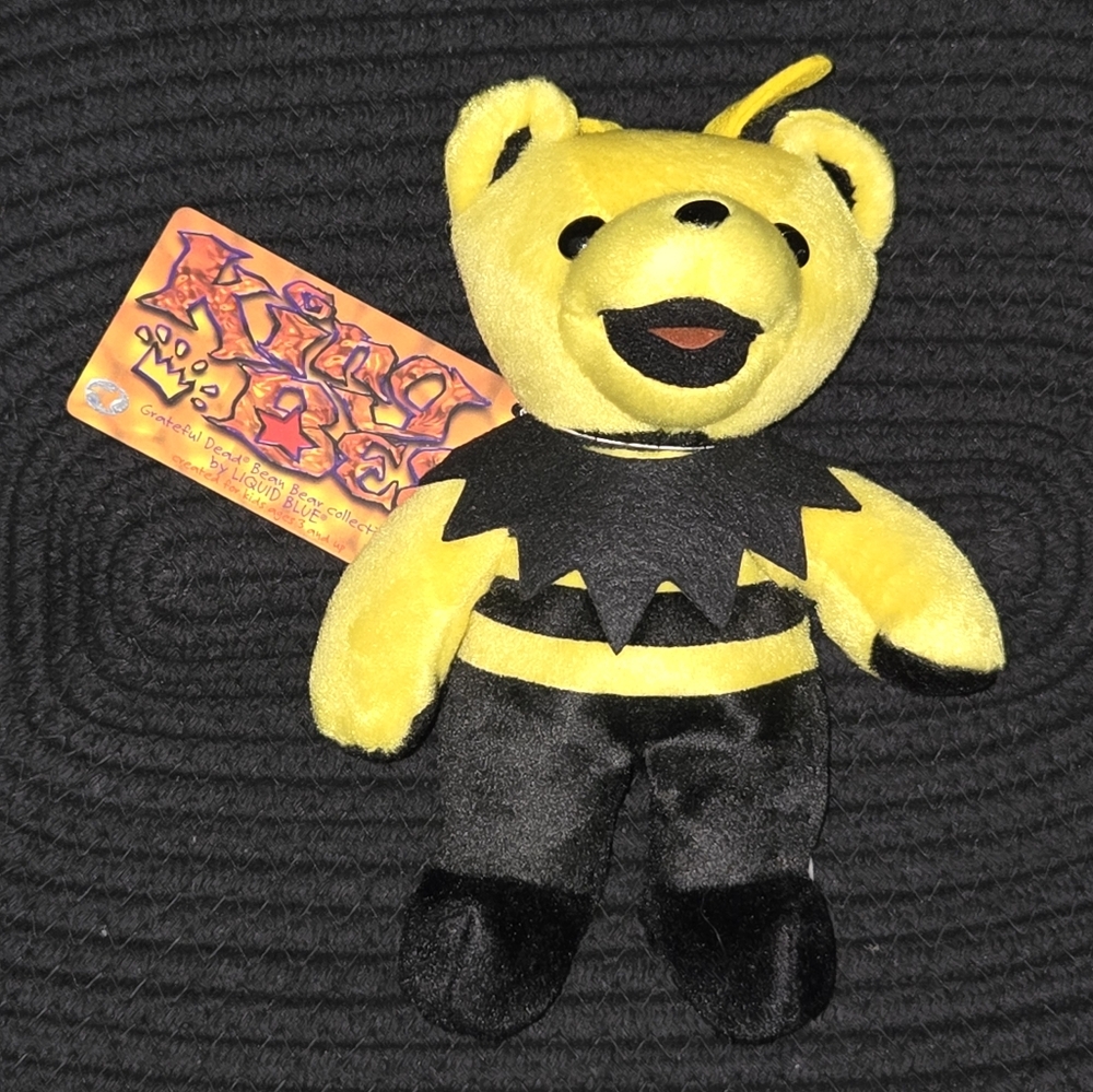 Liquid Blue Grateful Dead "King Bee" Bear NWT